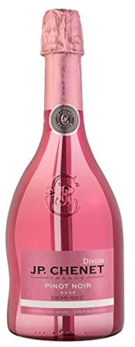 J.P. Chenet - Divine Pink Pinot Noir Vin Effervescent Demi-Sec Rosé, France (1 x 0.75 L)