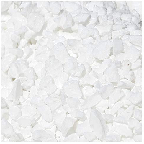 MGS SHOP Dekokies Zierkies Deko DIY Kies Granulat Splitt - Farbe wählbar (5 kg, schneeweiß Splitt 4-8)