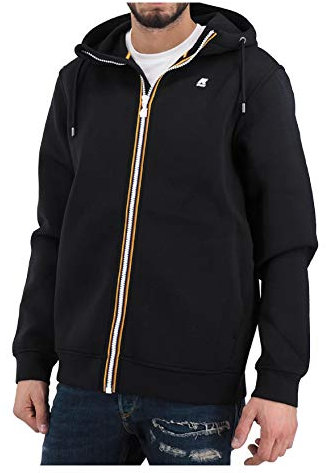 K-Way, Rainer Spacer Felpa, Nero, Kway_K211771W USY - XXL
