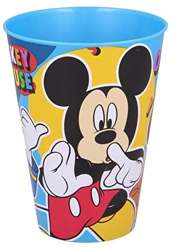 Stor 8412497501069Facile Gobelet, 430 ml Capacité, Mickey Cool Été