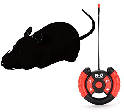 Jouet à télécommande pour rat, souris réaliste sans fil, jouet pour chat, chaton, chien, animal domestique, cadeau fantaisie, rat télécommandé infrarouge pour enfants, Halloween, Noël, anniversaire