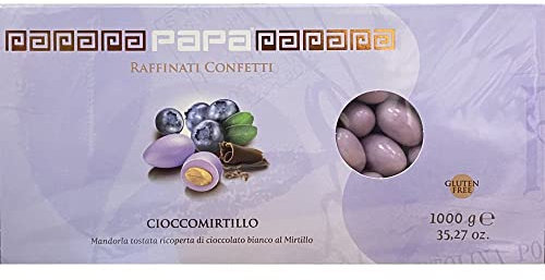CONFETTI PAPA Cioccogolosi CIOCCOMIRTILLO Colore VIOLA CHIARO 1 Kg