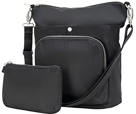 Sugar Medical Damen Diabetes-Rucksack mit Reise-Organizer für Medikamente, Insulin, Glukosemessgerät, Insulinstifte, Epi-Stift, inklusive isolierter Tasche, um Medikamente kühl zu halten. (Onyx)