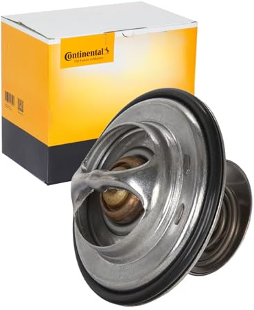 Continental Thermostat Kühlmittel Kühlwasserthermostat mit Dichtung Öffnungstemperatur:82°C für VW Transporter IV Bus (70B, 70C, 7DB, 7DK, 70J, 70K, 7DC, 7DJ) Transporter IV Kastenwagen für BMW