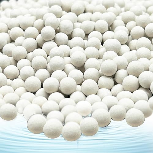 Xinhw Neutralizzatore di condensa, ricarica da 1,5 kg, filtro per scaldabagno, pellet neutralizzatore condensa da 7-8 mm, pH fino a 8-10, riduzione del COD e neutralizzazione del pH