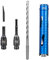Diamond Core Drill Bit Set 32mm x 150mm Long Turbo Laser-Welded Segments for Concrete Brick Block Stone Masonry Granite Drill Bit Core Accessories with SDS Adapter,Hex Shank Adapter,Centre Drill