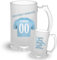 Jarra cerveza personalizada - Regalos originales - Regalos futbol - Camiseta equipos de futbol - Personaliza tu jarra con tu nombre y tu numero - Regalos cerveceros - (Celta)
