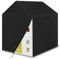 YBYHFAA Bache de Cabane Enfant Exterieur,Housse de Cabane ExtéRieur pour Maison Enfant,Oxford 600d Housse de Protection pour Garder la Maison de Jeu des Enfants,ImperméAble,Noir (127x110x130cm)