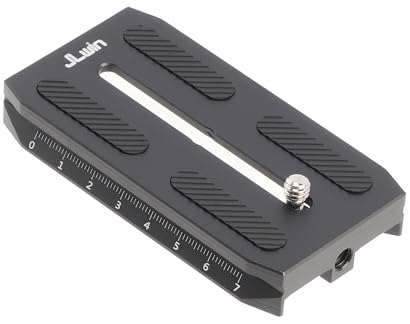 FOTGA Quick Release Plate Base Plate for ZHIYUN Crane 2, Crane 3 LAB, WEEBILL-S, WEEBILL 2, WEEBILL 3 Gimbal Stabilizer, for Manfrotto 501PL QR Plate 503HDV 701HDV MH055M0-Q5 Camera Tripod Head