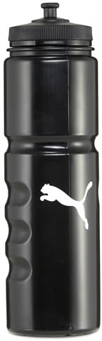 PUMA Unisex Waterbottle Plastic 0,75 l Trinkflaschen, PUMA Black-PUMA White, OSFA