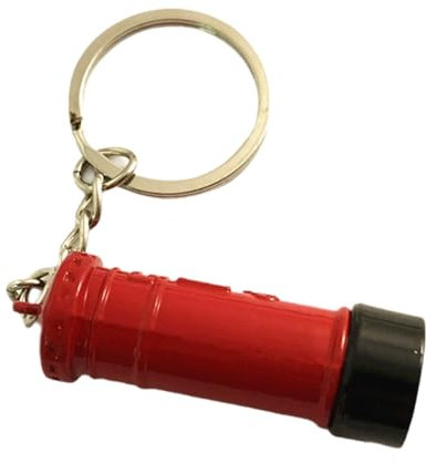 Avejjbaey Unique Key Rings British Themed Metal Keychains Post Box Keychain Souvenirs Alloy Texture for Gifts and Collectors