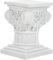 Homoyoyo Roman Pillar Plant Stand - Miniature Columns Resin Sculpture Pedestal for Indoor Use - Elegant White Decorative Plant Stands for Home and Wedding Table Decor