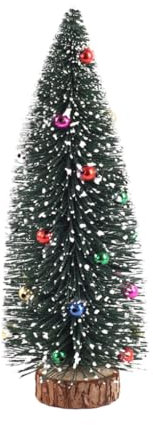AMSLSIU Albero di Natale per decorazioni Regalo con ampia applicazione Albero di Natale in legno per decorazioni natalizie Decorazione a tema, verde, 30 cm