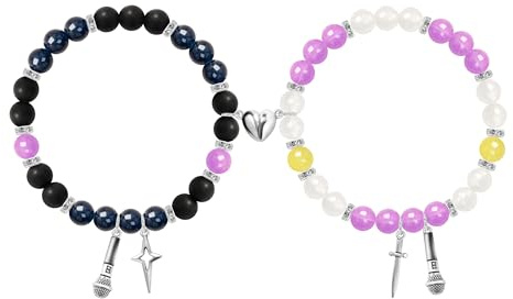 RMMD K Pops DemOn-Hunters Merch für Fans Pärchen Armband Partner Armbänder Matching Armband Mit Buchstaben Personalisierte Geschenke