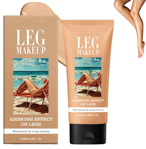 Trucco per gambe e correzione del corpo,Imperfezioni copertura naturale,Fondotinta corpo gambe copertura alta impermeabile lunga tenuta