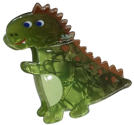 Dinosaurier Haarklammern, niedliche Acryl Haarnadel, rutschfeste Haarklammer, Kopfschmuck Styling Werkzeuge für Frauen und Mädchen, lustige Krallenklammern, Metall Haarnadel für Frauen, einzigartiges