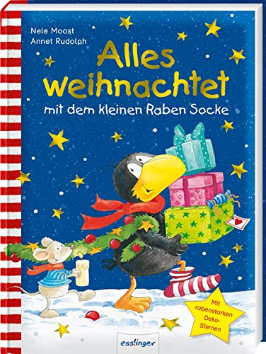 Der kleine Rabe Socke: Alles weihnachtet mit dem kleinen Raben Socke: Weihnachts-Bilderbuch