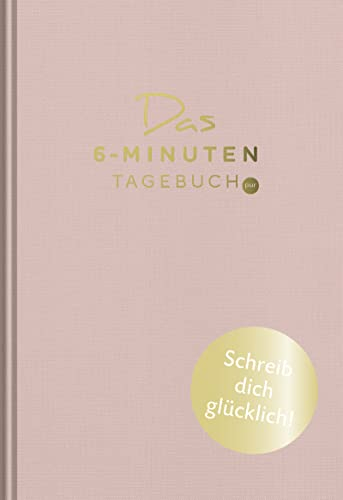 Das 6-Minuten-Tagebuch pur (granat): Das Original
