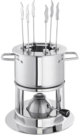 Schulte-Ufer 69089-16 Hot Service à Fondue bourguignonne 16 cm Acier Inoxydable