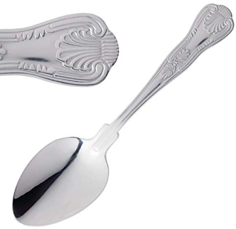 Olympia D687 9676 Kings Dessert Spoon 178mm 18/0 Stainless Steel Serving Cutlery
