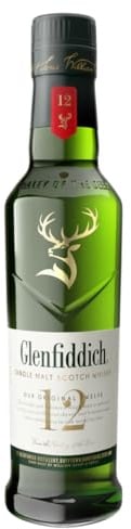 Glenfiddich 12 Year Old Single Malt Scotch Whisky, 35 cl