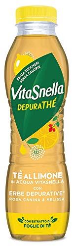 12 BOTTIGLIE DA 500 ML DEPURATHE' VITASNELLA LIMONE ESTATE ERBE DEPURATIVE