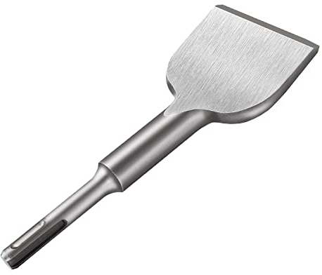 TIHOOK Chisel SDS Plus, 165mm x 75 mm, Tile Chisel, SDS Chisel Bits, Cracking Chisel Bent Tile Chisel, Widening Series Chisels, SDS chisel for Ceramic, Floor Tiles