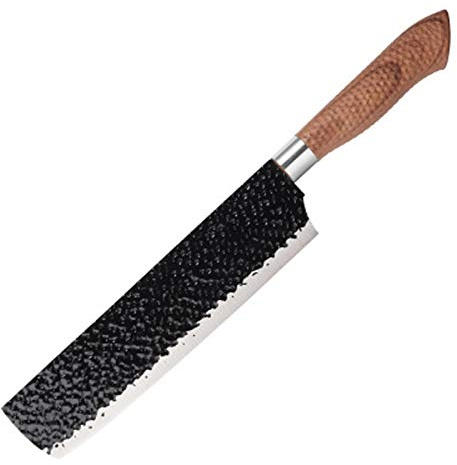 Hohe Kohlenstoffstahlmesser geschmiedet Hammer Hacker Messer Edelstahl Gemüse Fleisch Kleber Besteck Chefmesser (Color : Chef Knife)