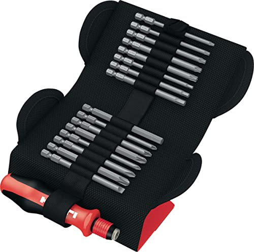 Hilti 2039205 Atornillador manual con puntas intercambiables S-BSP UNI 89/3 1/2 T (89 mm, para fijación manual de tornillos. De inserción hexagonal. Con bolsa de transporte)