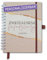 FEENSTAUB Fokus Planer, Taschenkalender 2025, Ziele-Planer, Life Planer, personalisierter Taschenkalender, Erfolgsjournal, Tagebuch Selbstreflexion, Tagesplaner A5, Kalender roségold