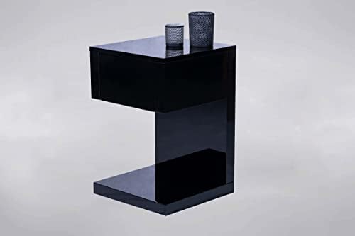 M2 Kollektion Beistelltisch Dina in schwarz, B/H/T = 40x60x40cm