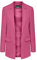 PIECES Pcbozzy Ls Loose Blazer Noos Bc Blazer, Rosa (Hot Pink), S Donna