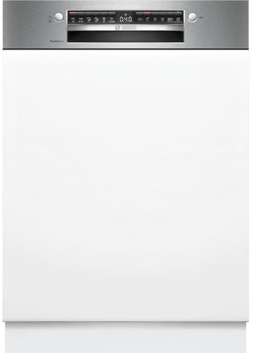 Bosch Serie 6, Teilintegrierter Geschirrspüler, 60 cm, Edelstahl, SMI6ZCS17E