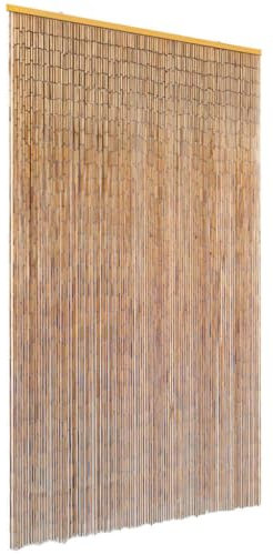 Generico Tenda Antimosche per Porte in bambù 120x220 cm (3,8 kg)-Casa e Giardino