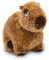 NICI Capybara Kuscheltier Capy-Barbara 37cm sitzend - Niedliches Stofftier zum Kuscheln und Spielen, Capybara Plüschtier für Schmusetierliebhaber - 61224, Braun