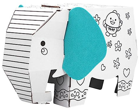 Hohopeti Giocattolo Di Graffiti Puzzle Di Disegno 3d Giocattoli Puzzle Cartone Puzzle 3d Puzzle Da Colorare Giocattoli Casa Puzzle Di Graffiti Puzzle 3d Per Bambini Bianca Carta