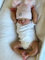 RXDOLL Realistisches Baby Puppe Mädchen 50CM Lebensechte Reborn Baby Puppen Vollsilikon Ganzkörper Posable Anatomisch Korrekte Real Life Reborn Puppen mit weichen Vinyl Körper
