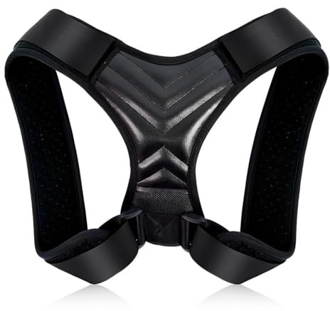 DWFEYOI athlitis Correttore Postura Uomo Donna, DISP. Fascia Posturale Spalle e Schiena Traspirante Regolabile, Supporto per Schiena Dritta e Raddrizza Spalle,correttore posturale