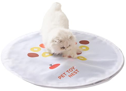 Juguete De Gato De Teaser Automático: Juego Interactivo De Pozos Y Capturas, Fomento De Caza Natural | Puntero Láser Giratorio, Imitador De Aves Eléctricas, Dispositivo De Entretenimiento De Gatito In