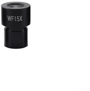 Biologisches Mikroskop-Okular-Set WF5X WF10X WF15X WF16X WF20X WF25X für 23 2 mm Röhren Monokular Anwendungen (WF15X/13)