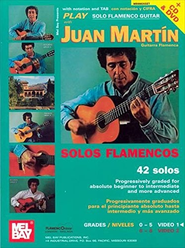 Play Solo Flamenco Guitar With Juan Martin Vol. 1: Progressively Graded for Absolute Beginners to Intermediate and More Advanced