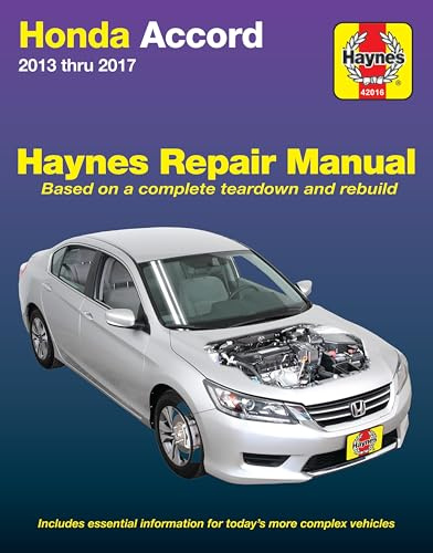 Honda Accord (13-17) Haynes Repair Manual (Haynes Automotive)