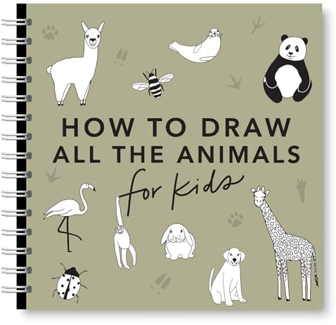 All the Animals: How to Draw Books for Kids with Dogs, Cats, Lions, Dolphins, and More