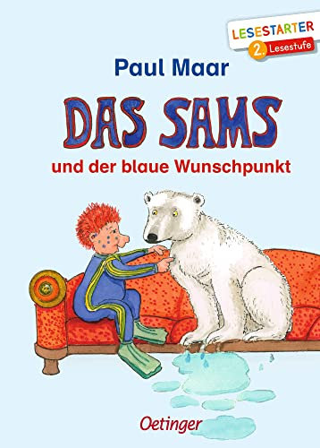 Das Sams und der blaue Wunschpunkt: Lesestarter. 2. Lesestufe. Lustiger Kinderbuch-Klassiker zum Lesen lernen für Erstleser ab 7 Jahren