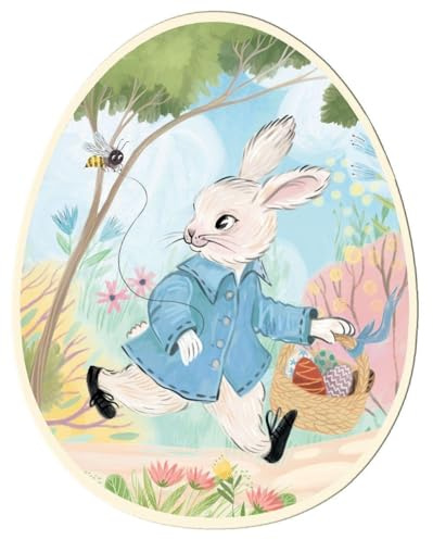Ei-Puzzle Osterhase, 60 Teile: Ostergeschenk für Kinder ab 3 Jahren
