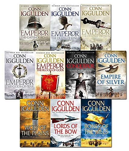 Emperor & Conqueror Series Collection 10 Books Set by Conn Iggulden