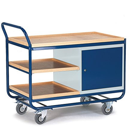Rollcart Montagewagen mit Stahlschrank, 07-4326