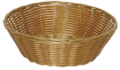 Unbekannt T363 Poly Rattan rund Lebensmittel Korb (Pack von 6)