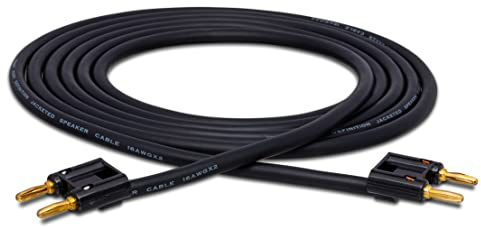 Hosa SKJ-620BB Speaker Cable, Hosa Dual Banana to Same, 20 Feet