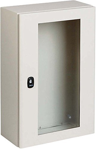 Schneider NSYS3D7525T Spacial S3D Porte sans Plaque de Montage H700 x 500 x T250.IP66 IK08 RAL7035